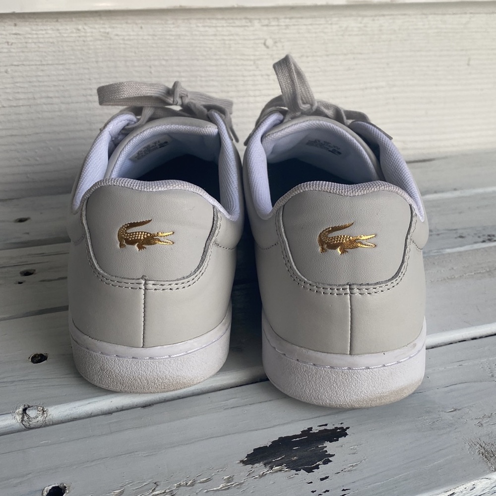 Lacoste men’s light grey sneakers - Picture 8 of 15